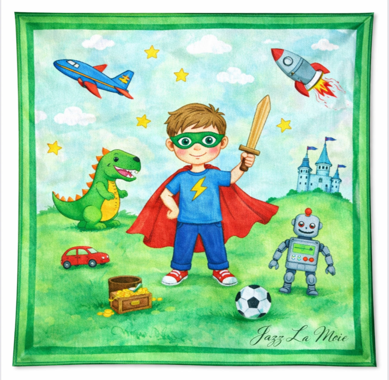 Gift a Little Jazz Silk Scarf- for Boys