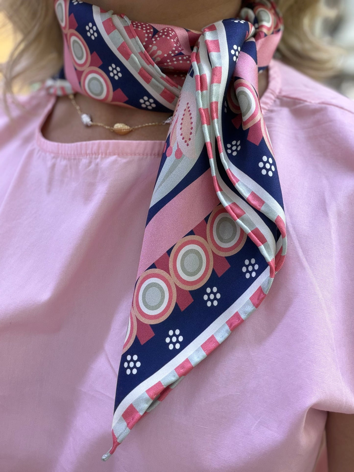 Althéa Silk Scarf - Carré 65