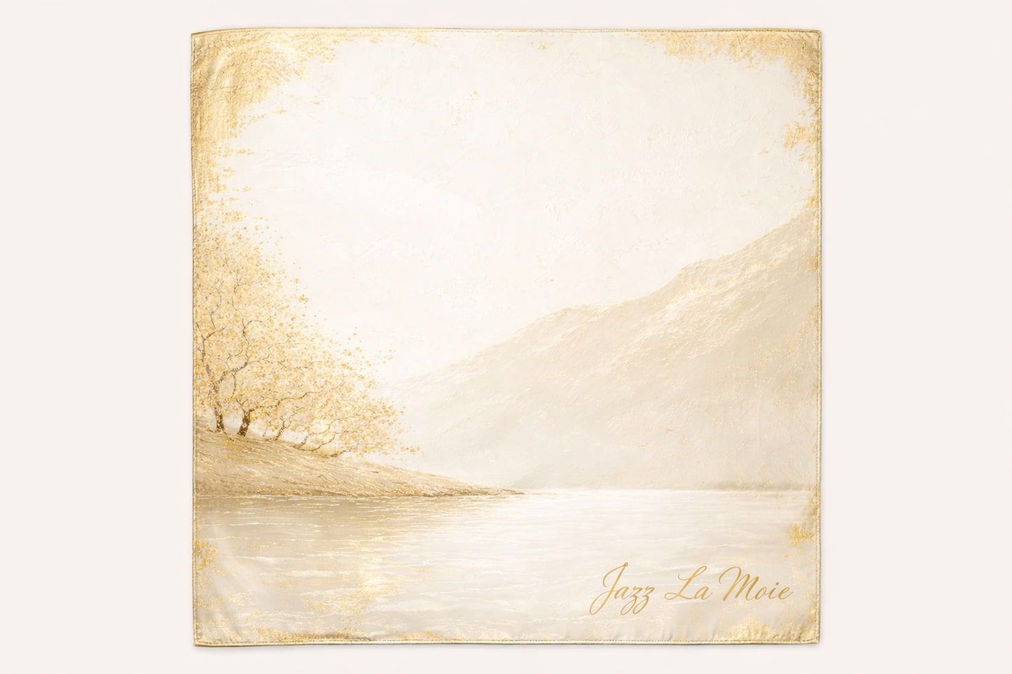 Échos de Nature Silk Twilly Scarf | Jazz La Moie