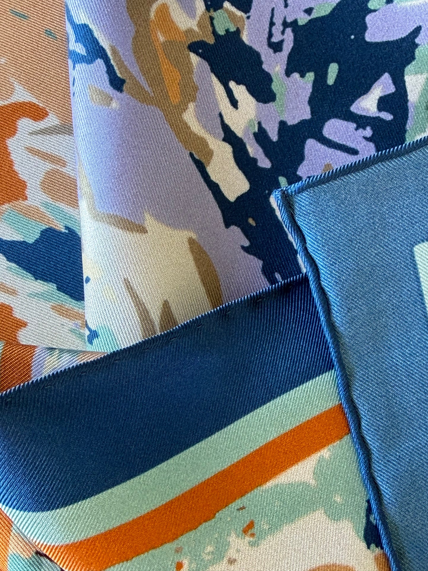 Dew Silk Twill Scarf Carré 53