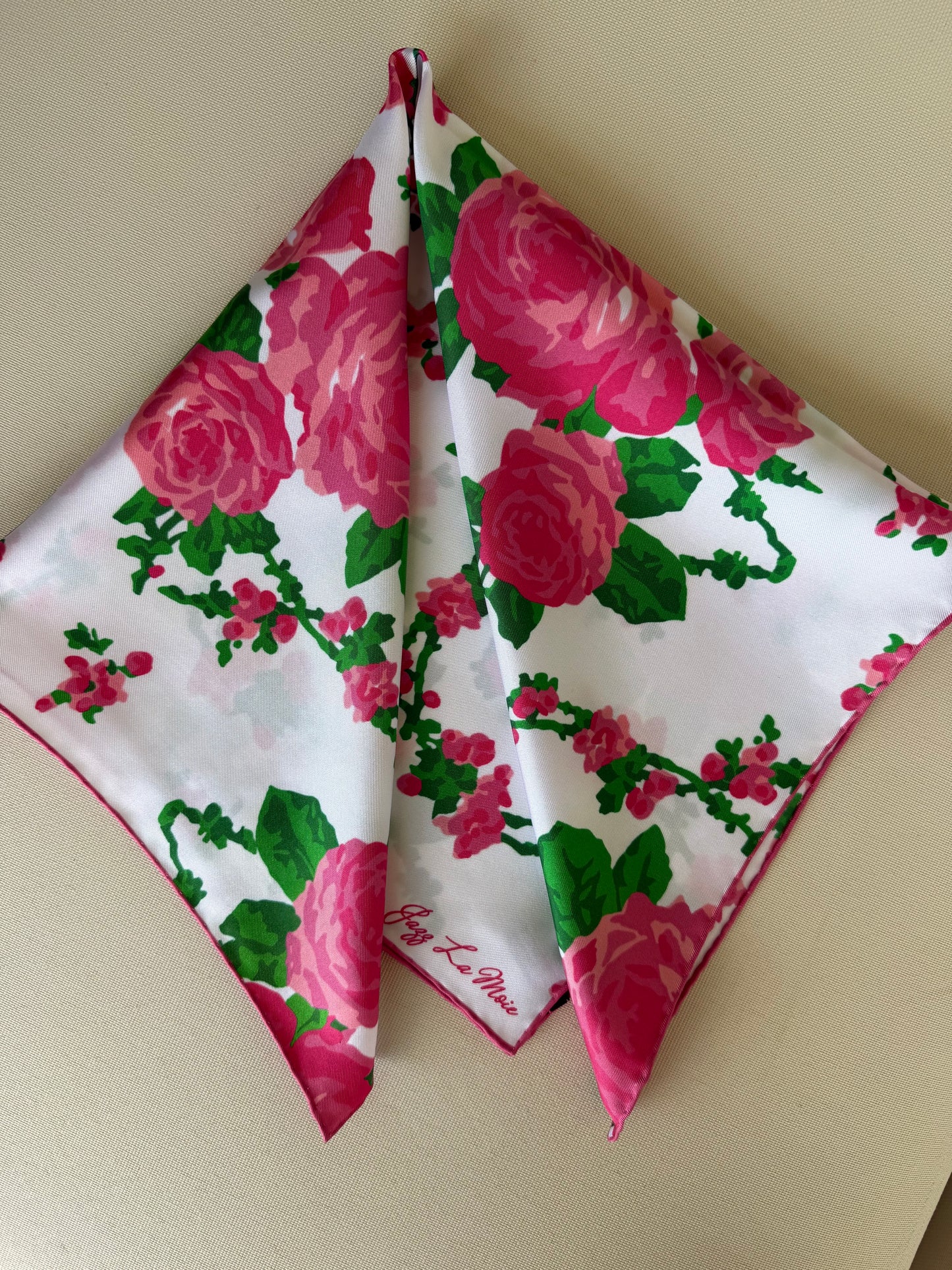 Esprit Silk Twill Scarf Carré 53