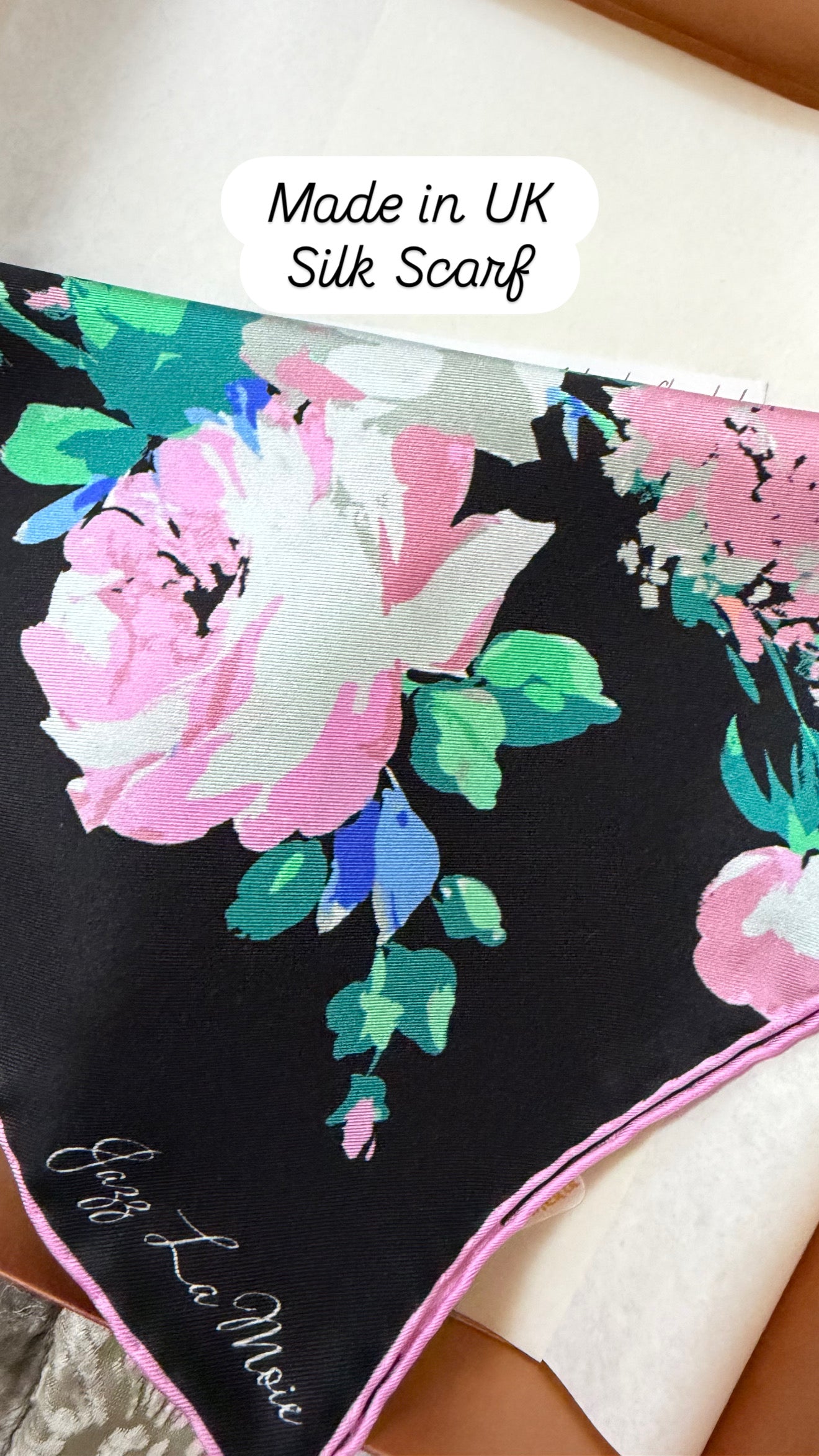 Rêverie Silk Twill Scarf Carré 53