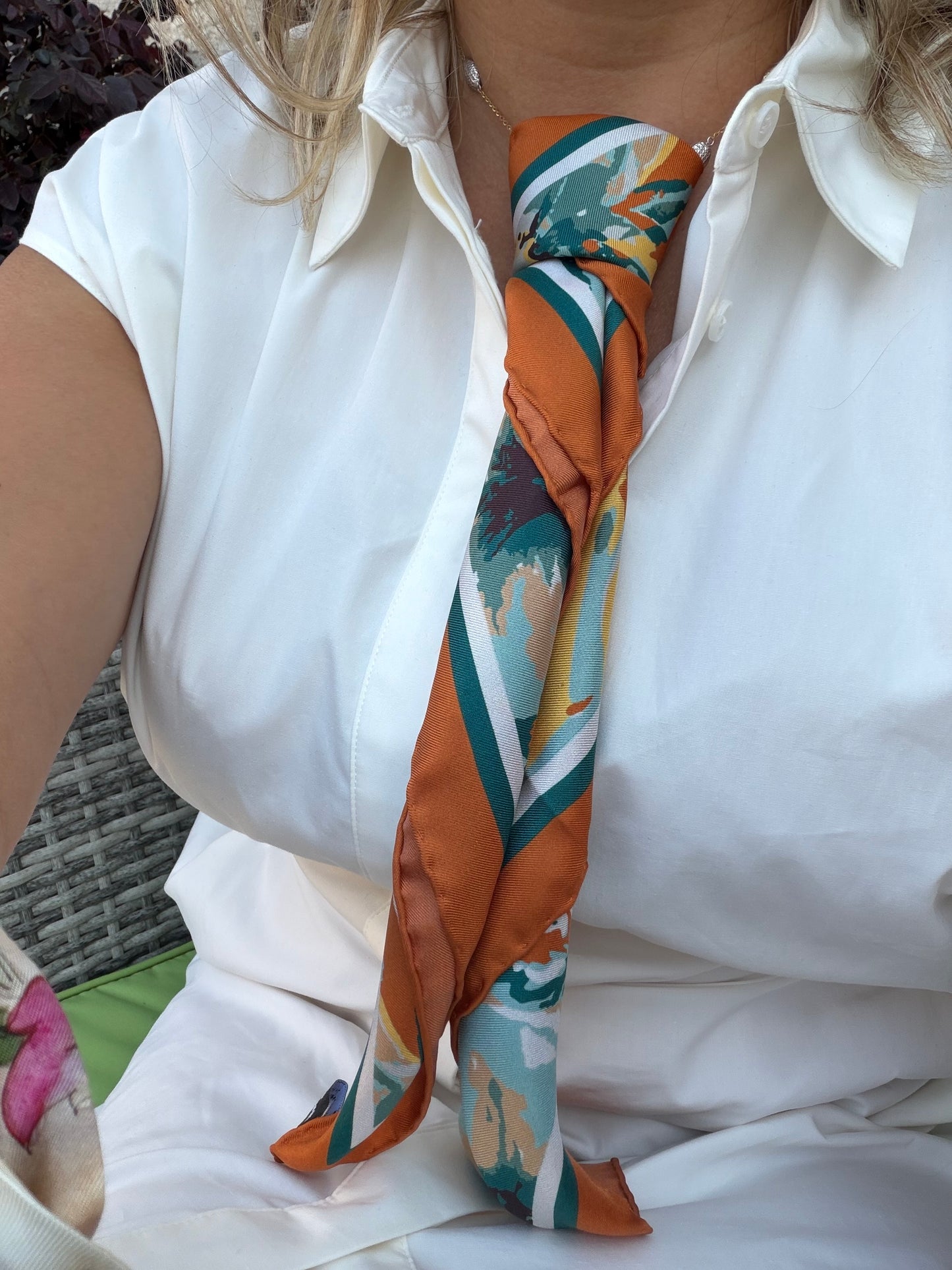 Soléa Silk Scarf Carré 53
