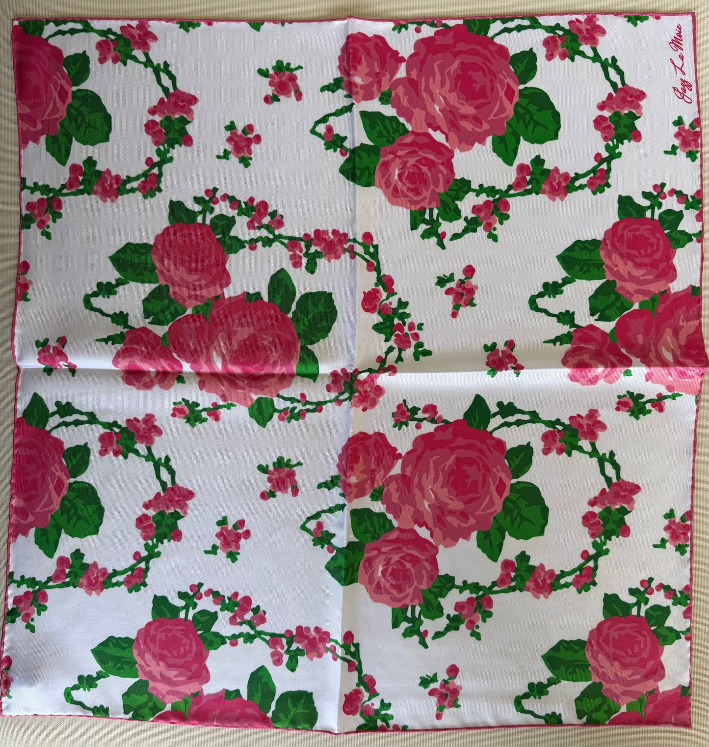 Esprit Silk Twill Scarf Carré 53