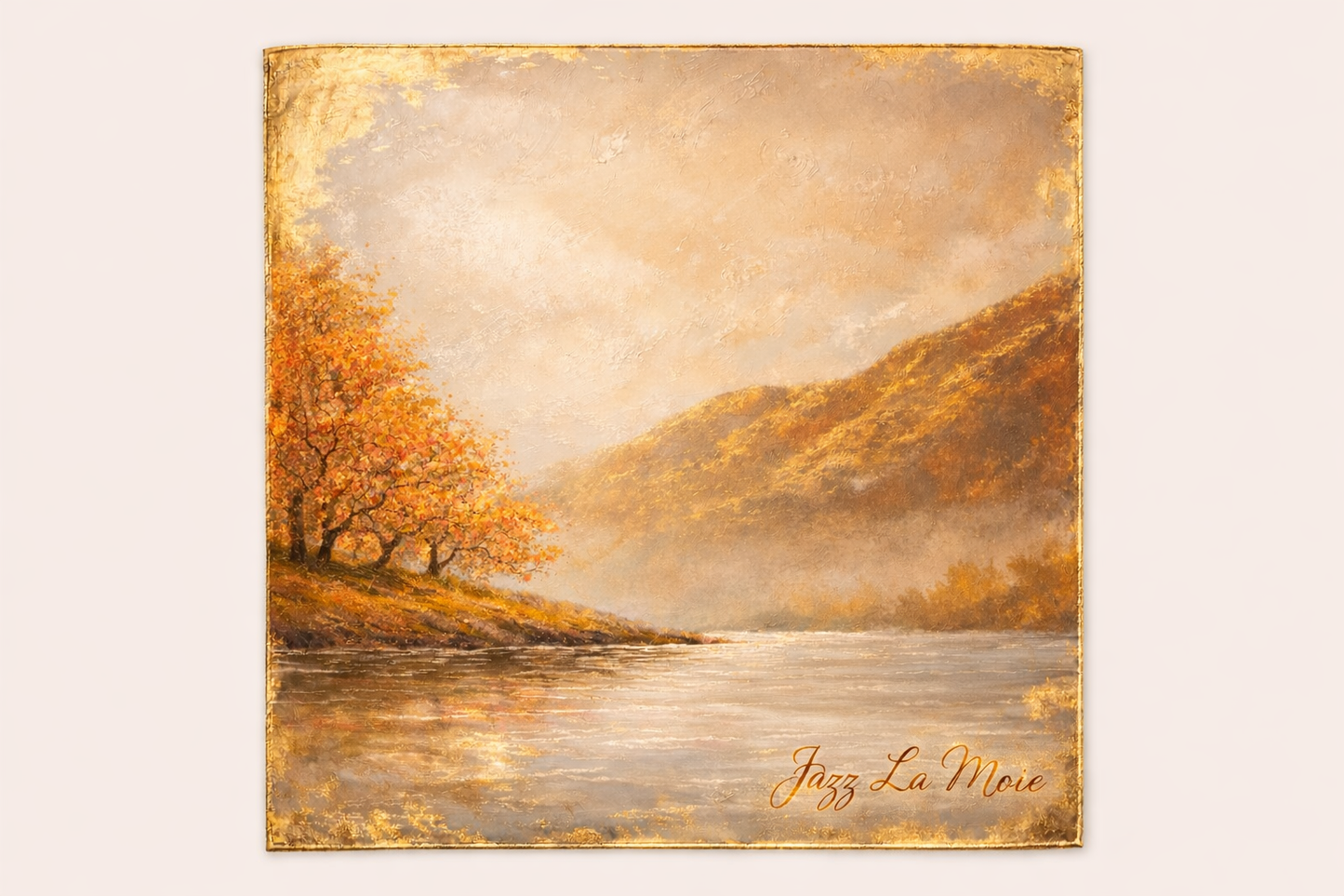 Échos de Nature Silk Twilly Scarf | Jazz La Moie