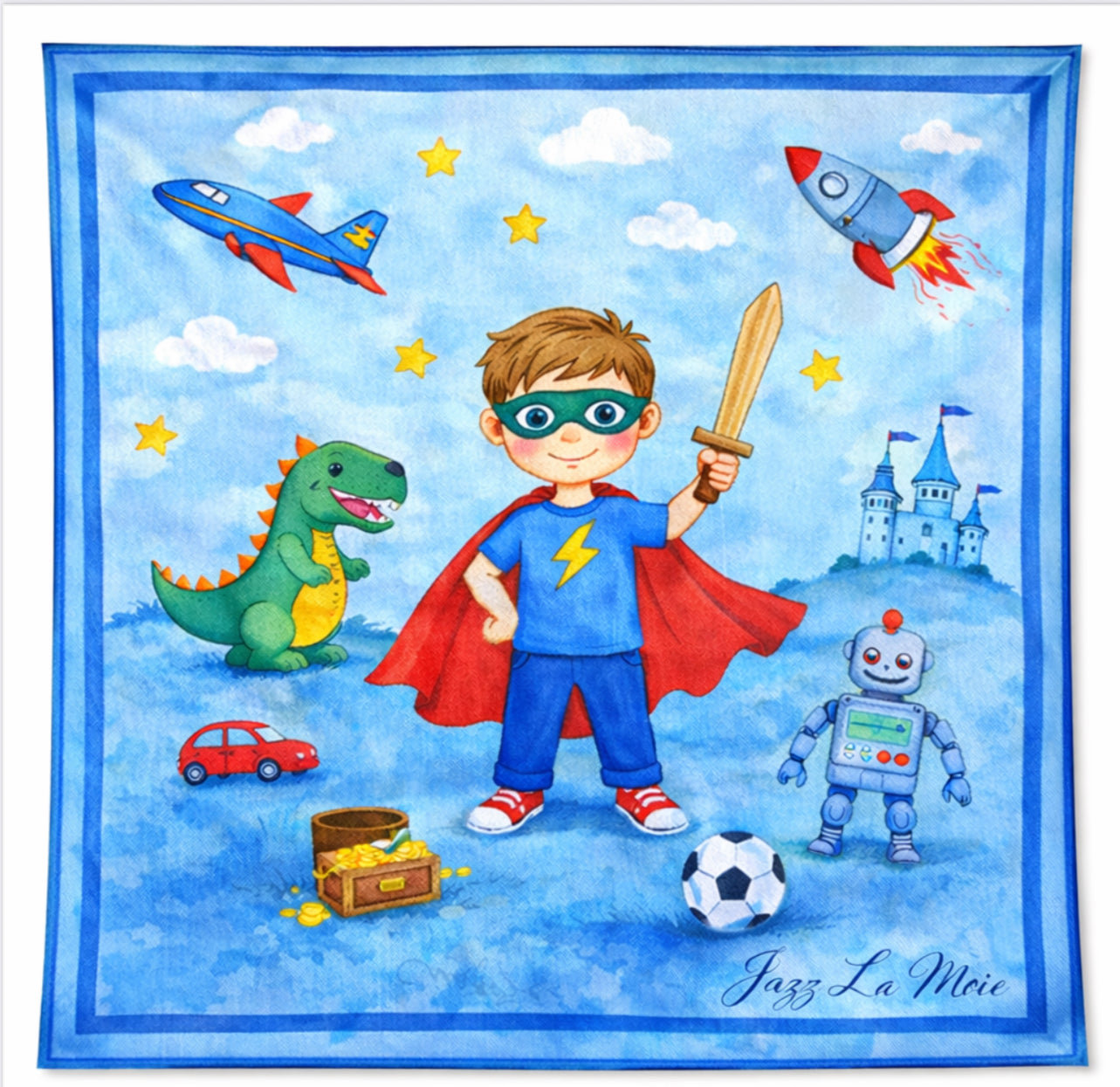 Gift a Little Jazz Silk Scarf- for Boys