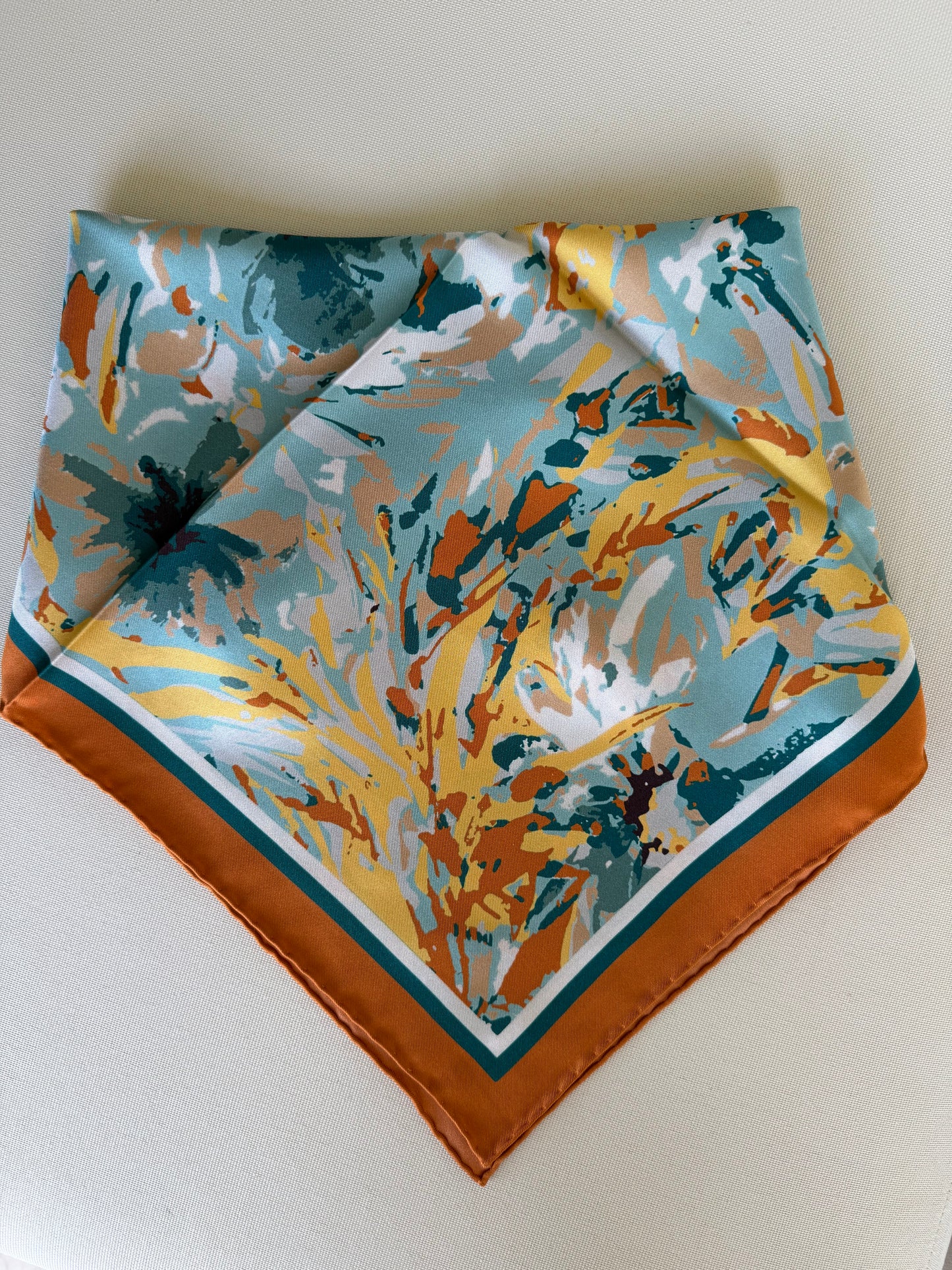 Soléa Silk Scarf Carré 53