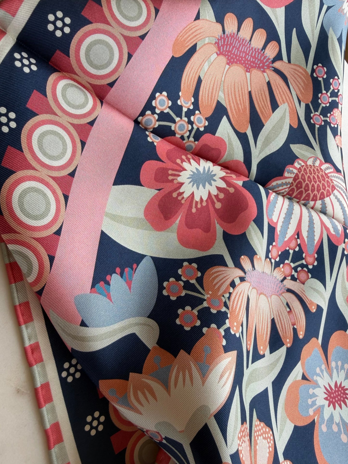 Althéa Silk Scarf - Carré 65
