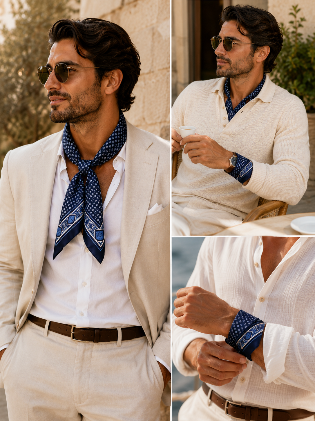 Gentleman’s Silk Carré 53