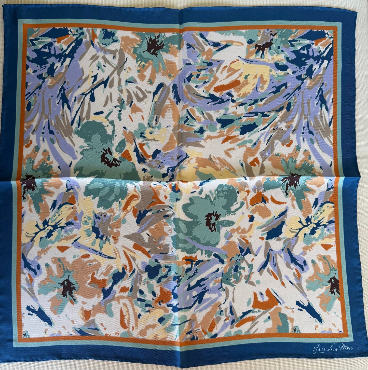 Dew Silk Twill Scarf Carré 53