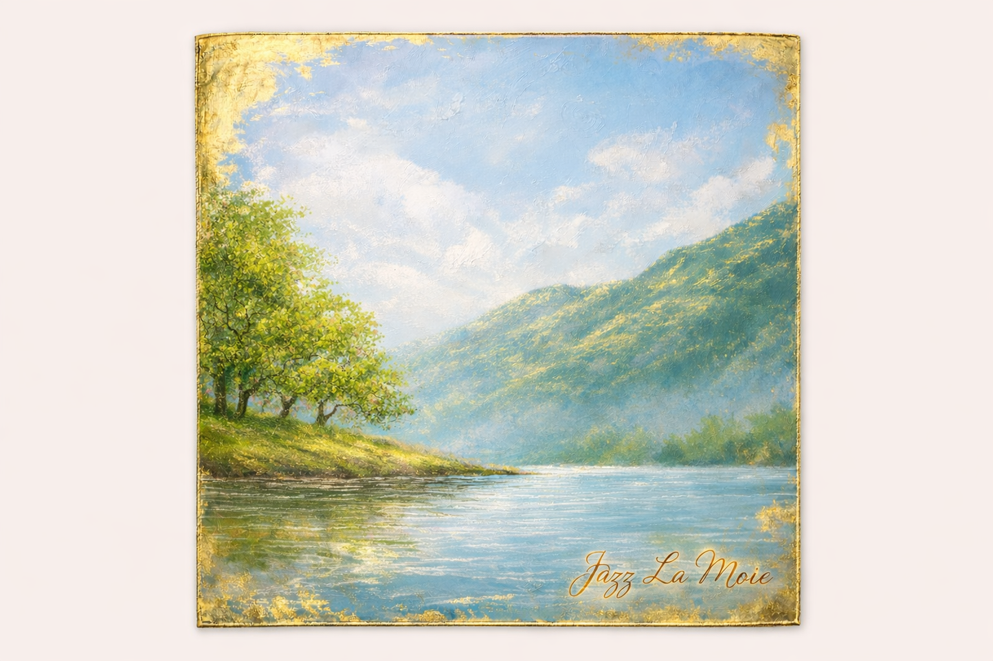 Échos de Nature Silk Twilly Scarf | Jazz La Moie