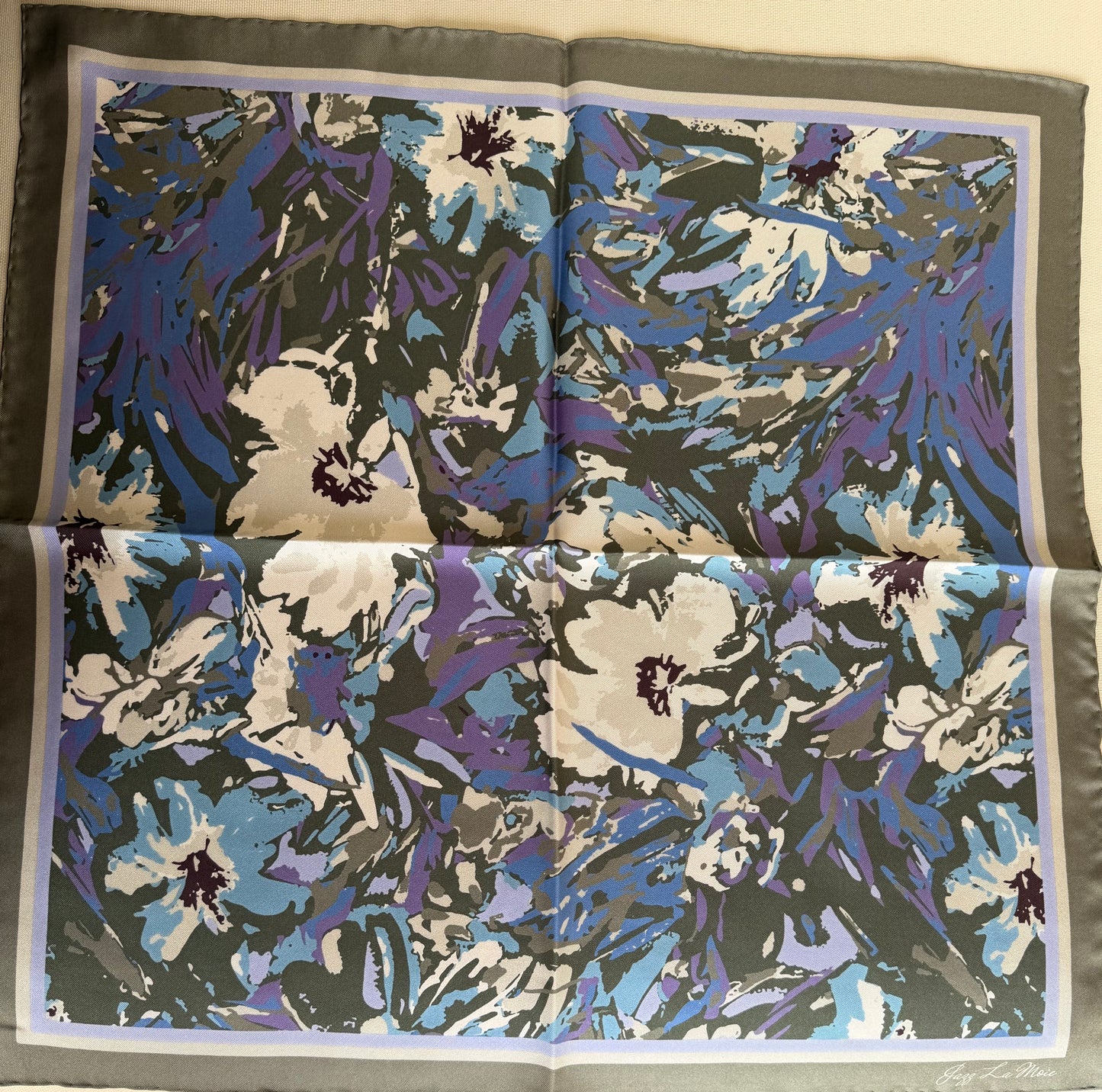 Twilight Silk Twill Scarf Carré 53