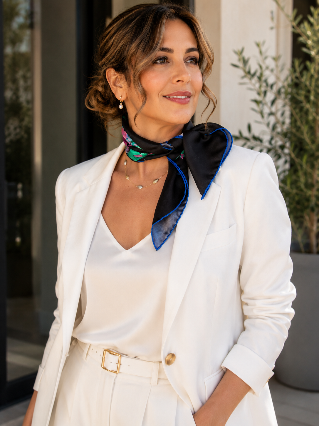 Rêve Silk Twill Scarf Carré 53