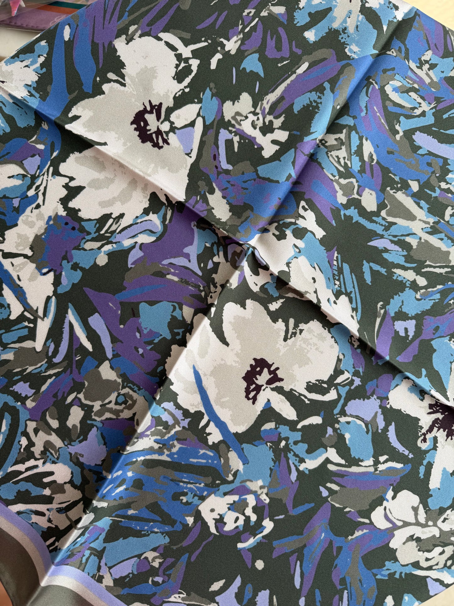 Twilight Silk Twill Scarf Carré 53